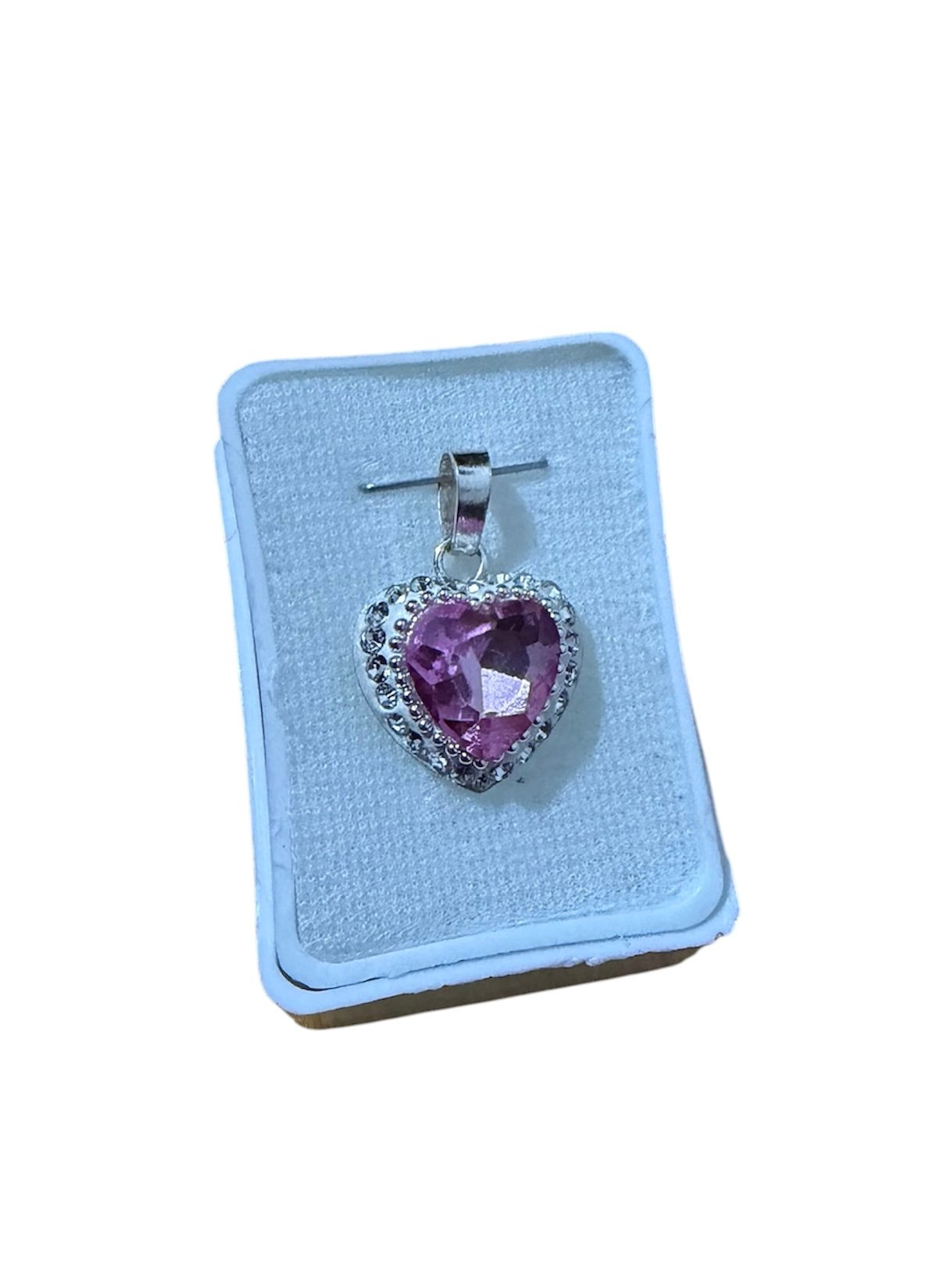 Dije Corazón Plata .925